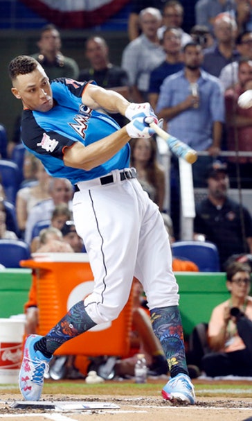 All rise as Judge smashes his way to Home Run Derby title